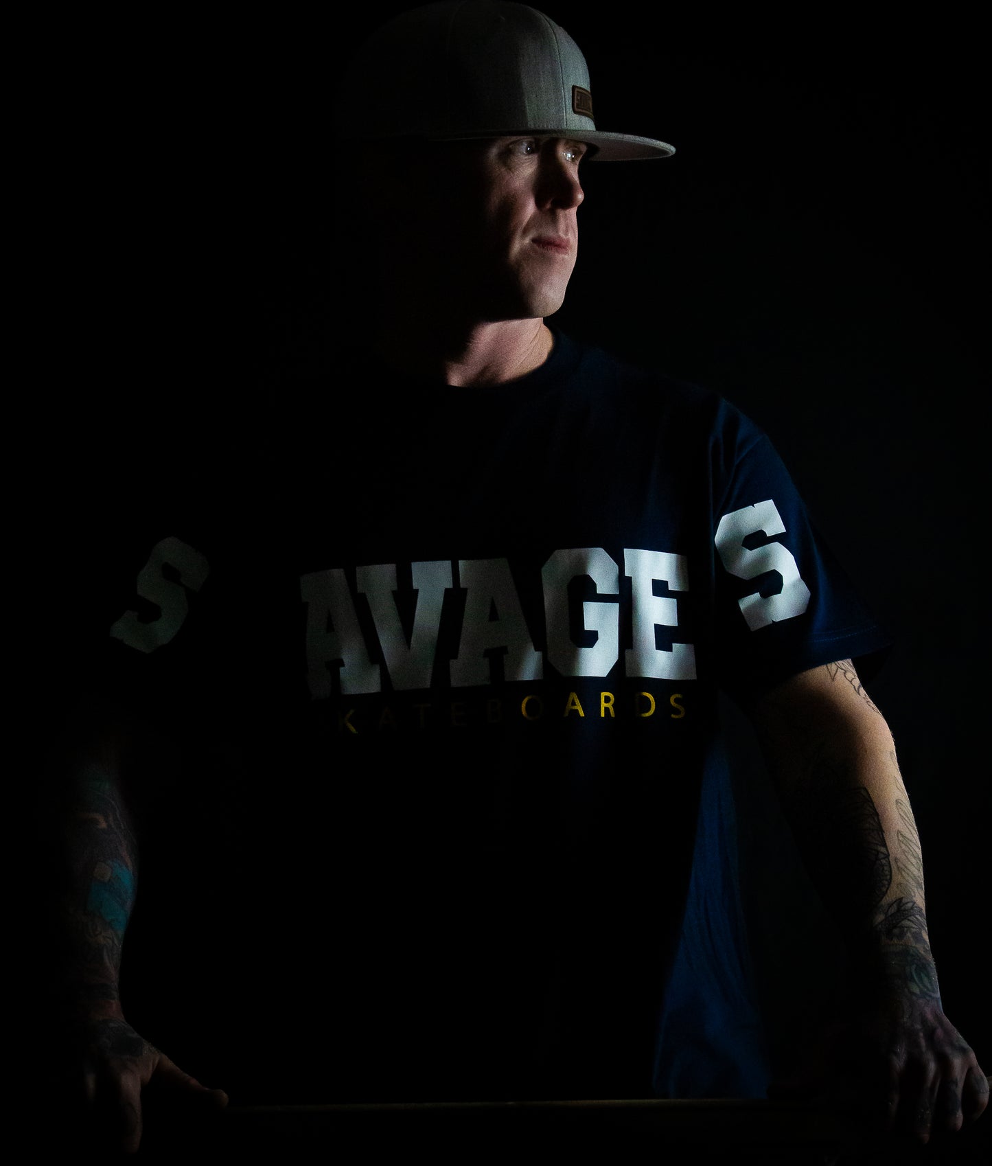 "SAVAGES SKATEBOARDS" Tee