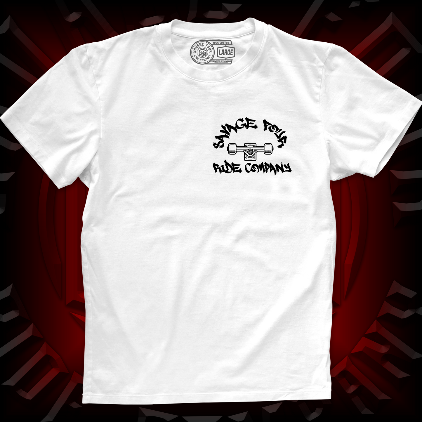 "In Grind We Trust" Tee White