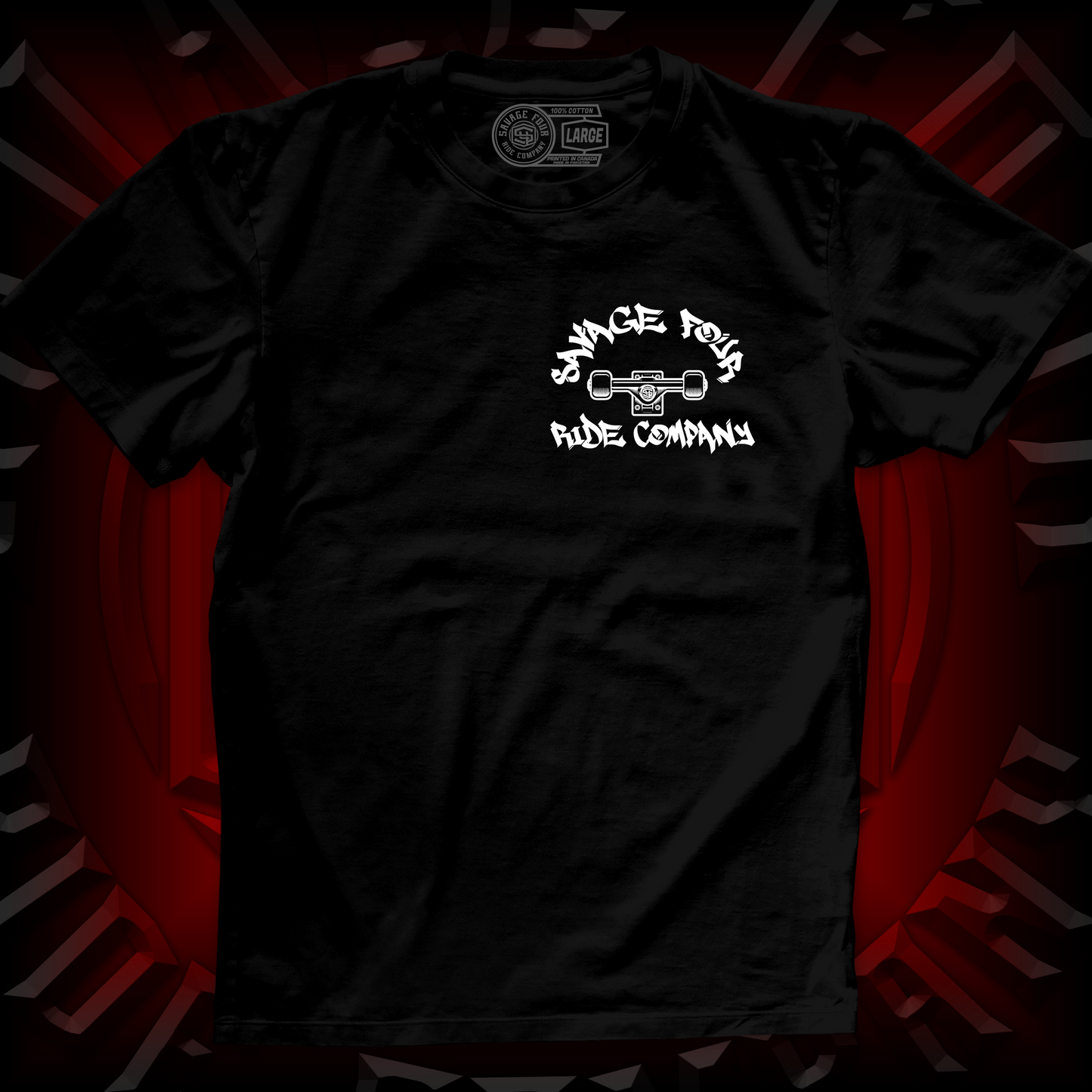 "In Grind We Trust" Tee Black