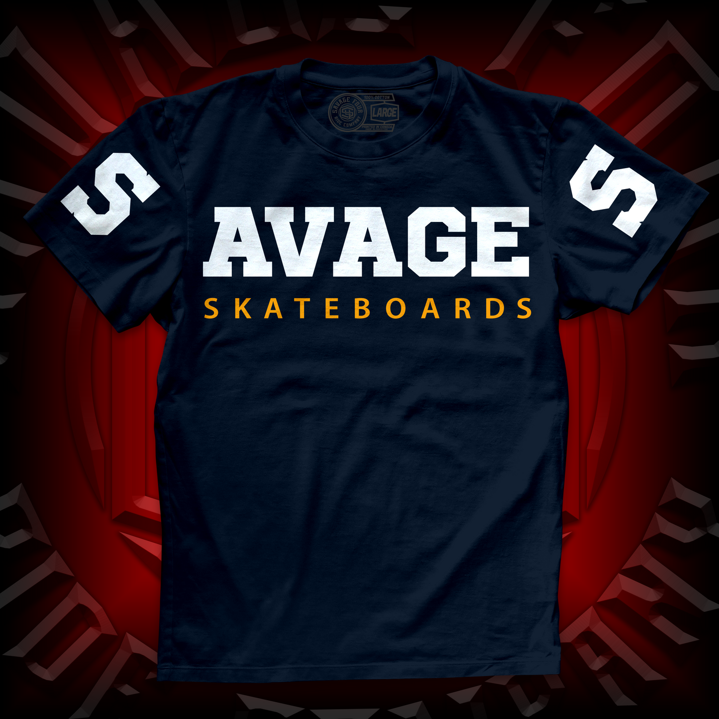 "SAVAGES SKATEBOARDS" Tee