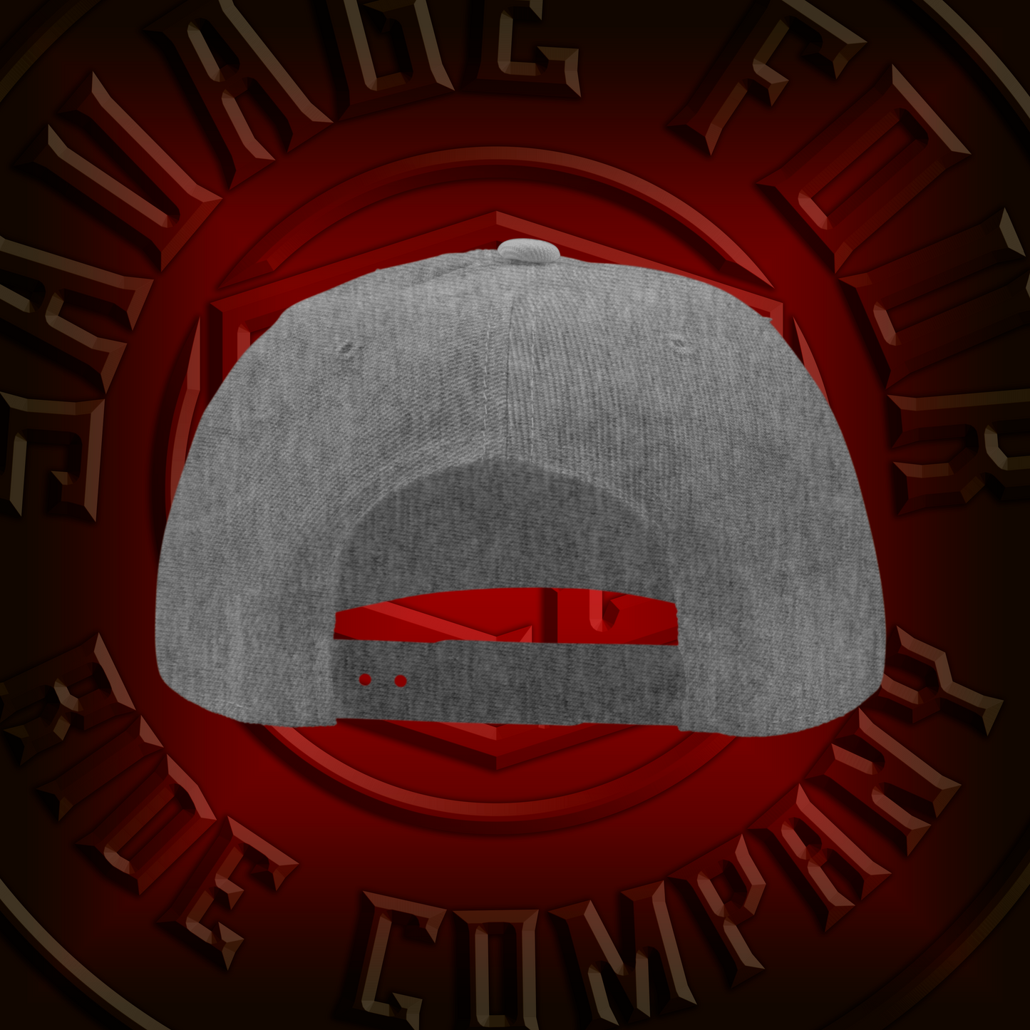 Leather Patch Snapback Hat