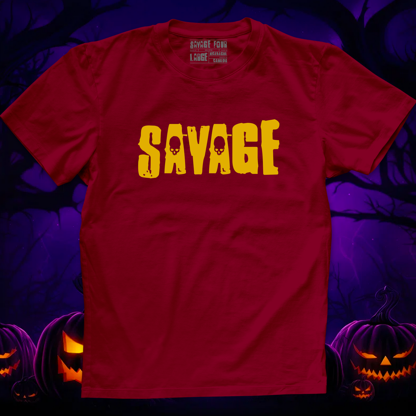 LIMITED EDITION Halloween "SAVAGE" Tee